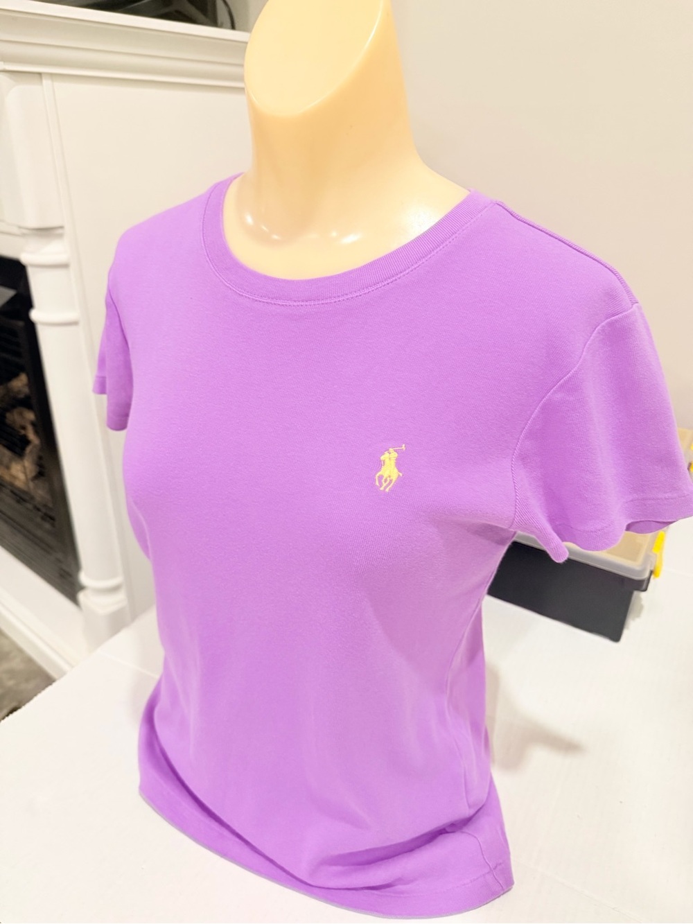 Ralph Lauren Purple Crewneck Y2K